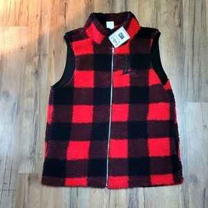 VS PINK Fleece Vest NWT